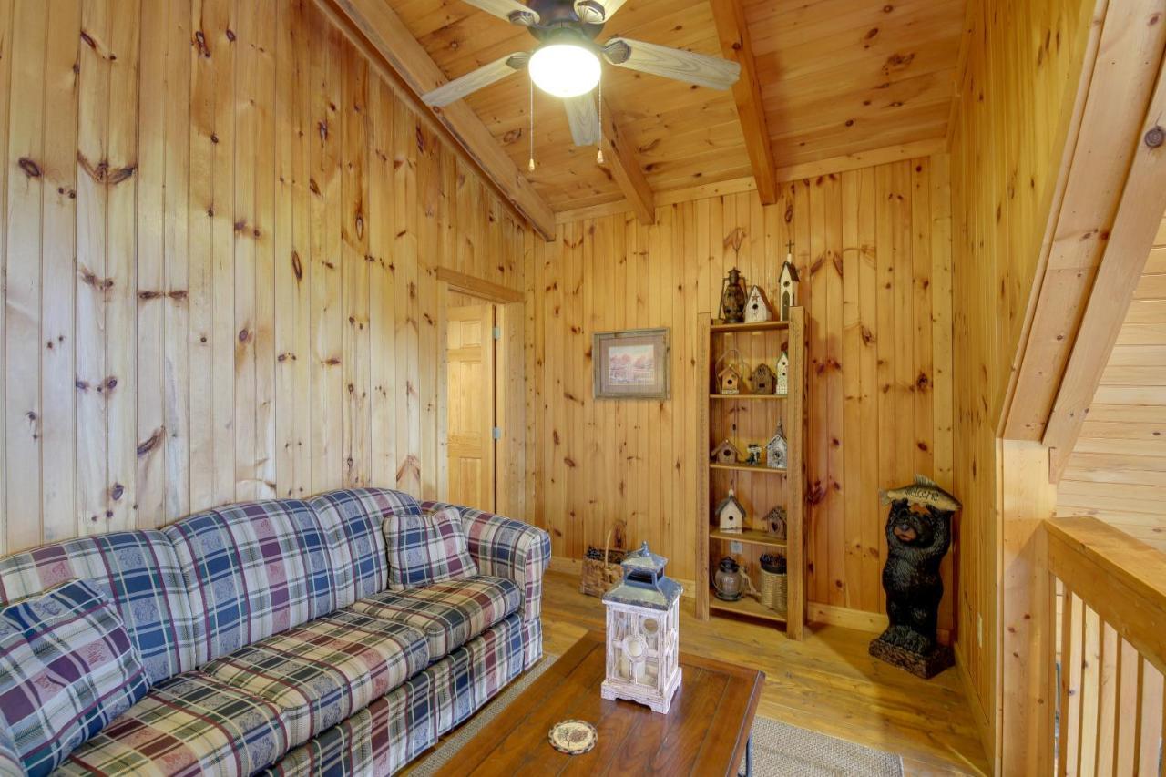 Smoky Mountains Cabin With Hot Tub, Deck And Views! سيفيرفيل المظهر الخارجي الصورة