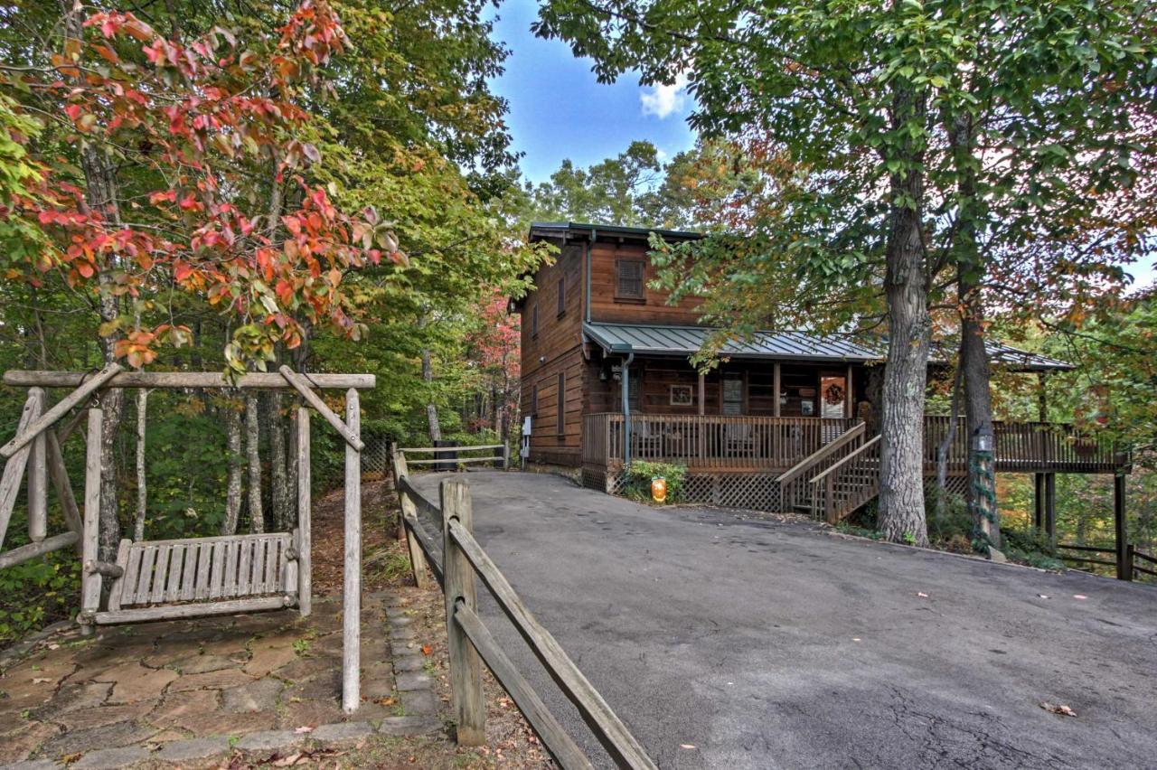 Smoky Mountains Cabin With Hot Tub, Deck And Views! سيفيرفيل المظهر الخارجي الصورة