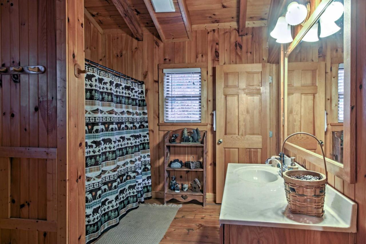 Smoky Mountains Cabin With Hot Tub, Deck And Views! سيفيرفيل المظهر الخارجي الصورة
